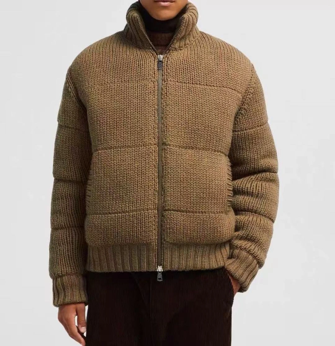 wg.luxury-- 7o9385r Down jacket wool 3colour item:E-F355J2125-3H